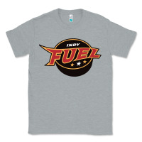 Heather Grey indy fuel Classic Tee - linhVisuals