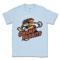Dusty Blue greenville swamp rabbits Classic Tee - linhVisuals