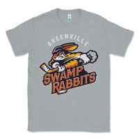 Heather Grey greenville swamp rabbits Classic Tee - linhVisuals