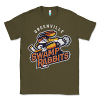 Army Green greenville swamp rabbits Classic Tee - linhVisuals