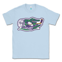 Dusty Blue florida everblades Classic Tee - linhVisuals