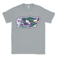 Heather Grey florida everblades Classic Tee - linhVisuals