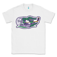 White florida everblades Classic Tee - linhVisuals