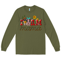 Farm Mama With Pigs Long Sleeve Tee | Teevron