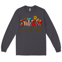 Smoke farm mama with pigs Long Sleeve Tee - Artiststas