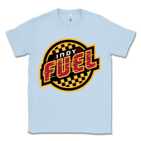 Dusty Blue indy fuel Classic Tee - linhVisuals