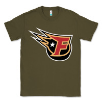 Army Green indy fuel Classic Tee - linhVisuals