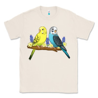Natural cute budgies Classic Tee - linhVisuals