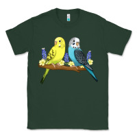 Sports Green cute budgies Classic Tee - linhVisuals