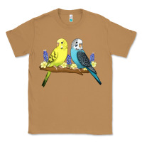 Toasted Coconut cute budgies Classic Tee - linhVisuals