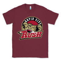 Burgundy rapid city rush Classic Tee - linhVisuals