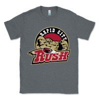 Charcoal Heather rapid city rush Classic Tee - linhVisuals