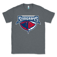Charcoal Heather south carolina stingrays Classic Tee - linhVisuals