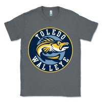 Charcoal Heather toledo walleye Classic Tee - linhVisuals