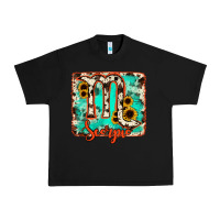 Black Scorpio turquoise cowhide Urban Heavy Tee - RanaPortraitStore