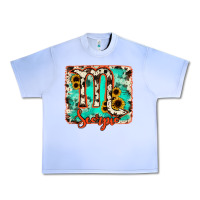 Grape Ice Scorpio turquoise cowhide Urban Heavy Tee - RanaPortraitStore