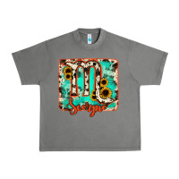 Tornado Scorpio turquoise cowhide Urban Heavy Tee - RanaPortraitStore