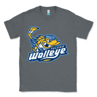 Charcoal Heather toledo walleye Classic Tee - linhVisuals
