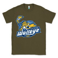 Army Green toledo walleye Classic Tee - linhVisuals