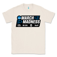 Natural MARCH MADNESS Classic Tee - linhVisuals