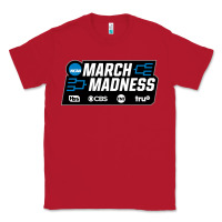 Red MARCH MADNESS Classic Tee - linhVisuals