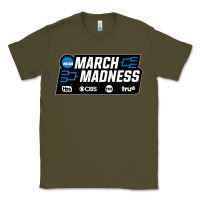 Army Green MARCH MADNESS Classic Tee - linhVisuals