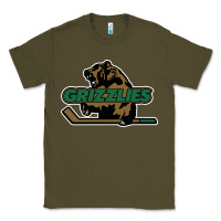 Army Green utah grizzlies Classic Tee - linhVisuals