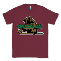 Burgundy utah grizzlies Classic Tee - linhVisuals
