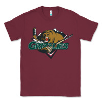 Burgundy utah grizzlies Classic Tee - linhVisuals