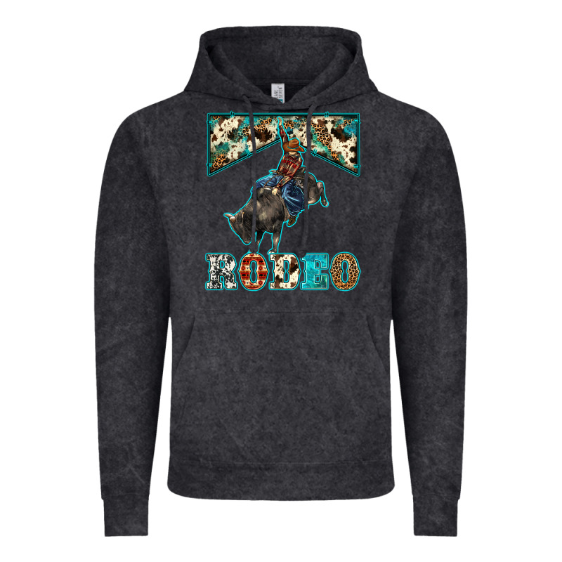 Western Rodeo Bullfighter Vintage Hoodie by BarkalooDesign | Teevron