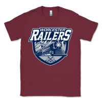 Burgundy worcester railers Classic Tee - linhVisuals