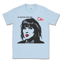 Dusty Blue ann wilson müsïc Classic Tee - linhVisuals