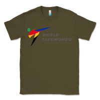 Army Green world taekwondo sports Classic Tee - linhVisuals