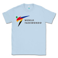 Dusty Blue world taekwondo sports Classic Tee - linhVisuals