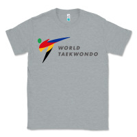 Heather Grey world taekwondo sports Classic Tee - linhVisuals