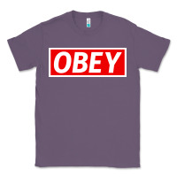 Lavender obey Classic Tee - linhVisuals