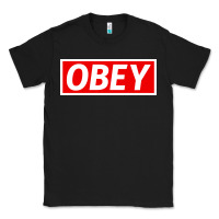 Black obey Classic Tee - linhVisuals