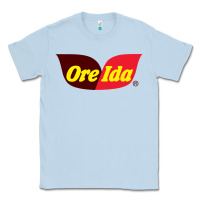 Dusty Blue Ore-Ida Classic Tee - linhVisuals