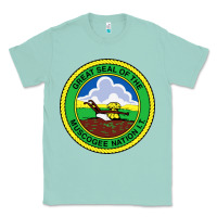 Seafoam great seal of the muscogee nation Classic Tee - linhVisuals