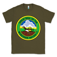Army Green great seal of the muscogee nation Classic Tee - linhVisuals