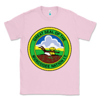 Bubblegum Pink great seal of the muscogee nation Classic Tee - linhVisuals