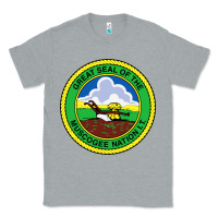 Heather Grey great seal of the muscogee nation Classic Tee - linhVisuals