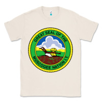 Natural great seal of the muscogee nation Classic Tee - linhVisuals