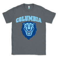 Charcoal Heather columbia university Classic Tee - linhVisuals