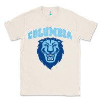 Natural columbia university Classic Tee - linhVisuals