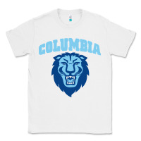White columbia university Classic Tee - linhVisuals
