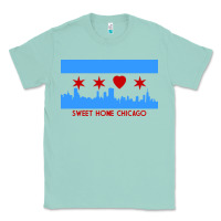 Seafoam sweet home chicago Classic Tee - linhVisuals