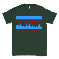Sports Green sweet home chicago Classic Tee - linhVisuals