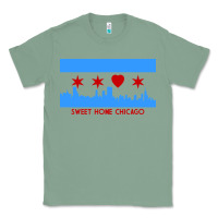 Sage sweet home chicago Classic Tee - linhVisuals
