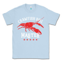 Dusty Blue 5 stars crawfish boil master big red lobster Classic Tee - linhVisuals